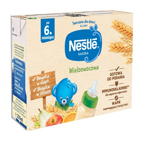 Kaszka wieloowocowa po 6 miesiącu Nestle 200 ml