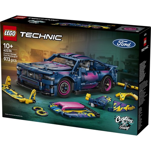 Technic Warsztat tuningowy: samochód Ford Mustang GT 42236 LEGO 1 sztuka
