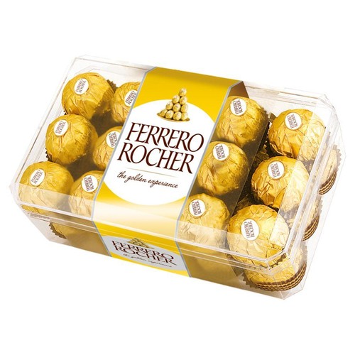 Ferrero Rocher praliny z nadzieniem w czekoladzie Ferrero 375 g 