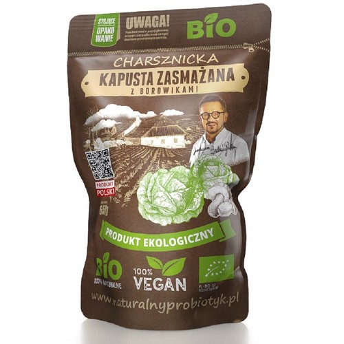 BIO Kapusta zasmażana z borowikami Charsznicka 650 g