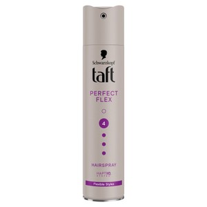 Lakier do włosów ultra mocny Perfect Flex Taft 250 ml