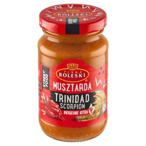 Musztarda Trinidad Scorpion piekielnie ostra Roleski 210 g