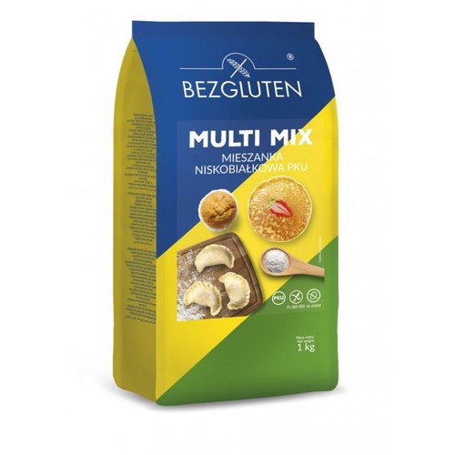 Multi mix mieszanka niskobiałkowa PKU Bezgluten 1 kg