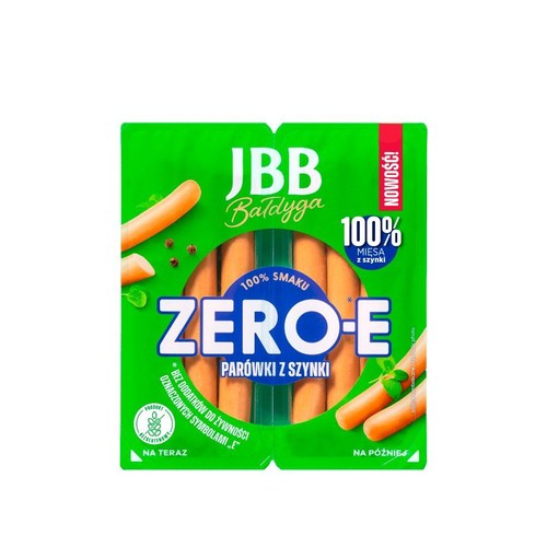 Parówki z szynki Zero-e  JBB 190 g