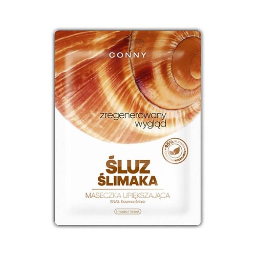 Maseczka upiększająca Śluz ślimaka Conny  1 sztuka