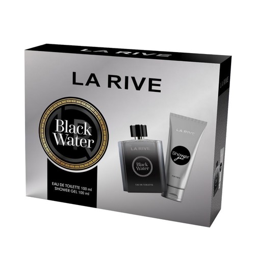 Zestaw Black Water woda toaletowa + żel pod prysznic LA RIVE zestaw