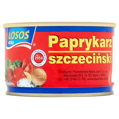 Paprykarz szczeciński Łosoś Ustka 170 g