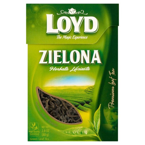 Herbata zielona liściasta  Loyd 80 g