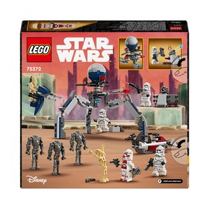Star Wars Zestaw bitewny z żołnierzem armii klonów™ i droidem bojowym™ 75372 LEGO 1 sztuka