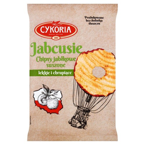 Chipsy jabłkowe suszone Cykoria 40 g