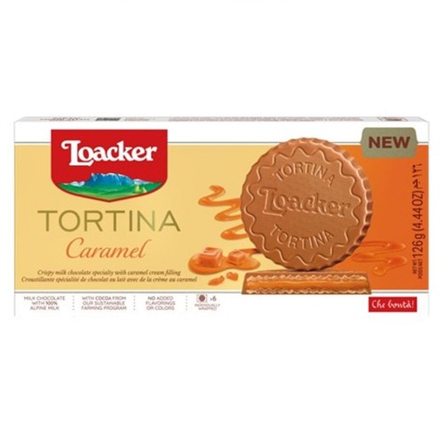 Wafle Tortina Caramel Loacker 126 g