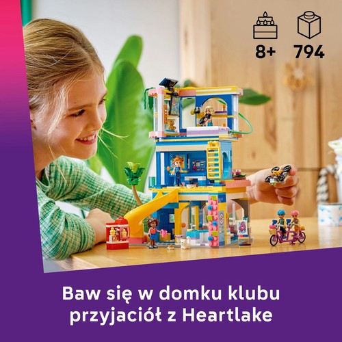 Zabawka Friends Domek klubu przyjaciół z Heartlake 42689 LEGO 1 sztuka