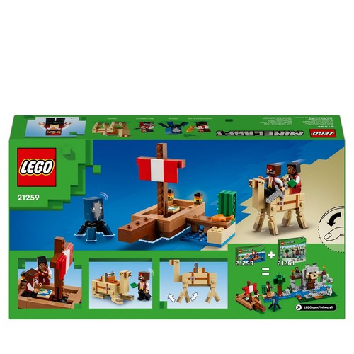 Minecraft Rejs statkiem pirackim 21259 LEGO 1 sztuka