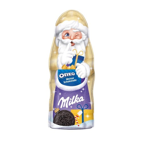 Mikołaj Oreo z białej czekolady figurka Milka 90 g