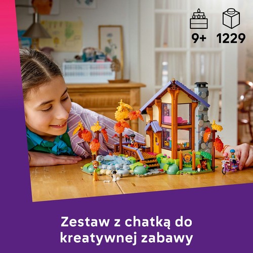 Friends Jesienna leśna chatka 42705 LEGO 1 sztuka