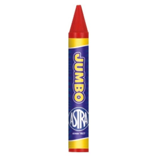 Kredki świecowe Jumbo okrągłe 12 kolorów 9/100mm ASTRA 12 sztuk