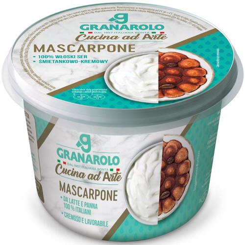 Mascarpone 100% włoski ser Granarolo 250 g