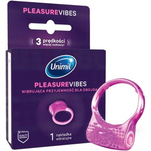 Nakładka wibracyjna Pleasure Vibes Unimil 1 sztuka