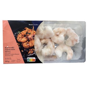 Krewetki argentyńskie surowe obrane 30-40 Auchan Collection  180 g