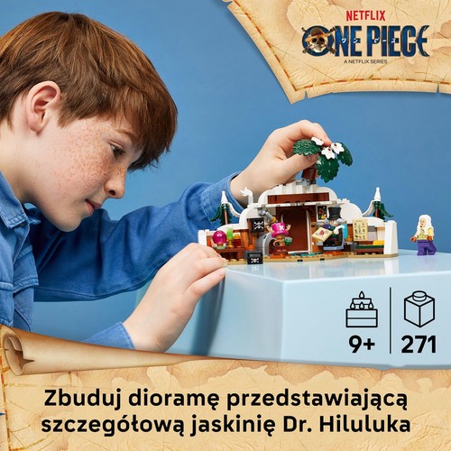 ONE PIECE Kryjówka doktora Hiluluka 75641 LEGO 1 sztuka