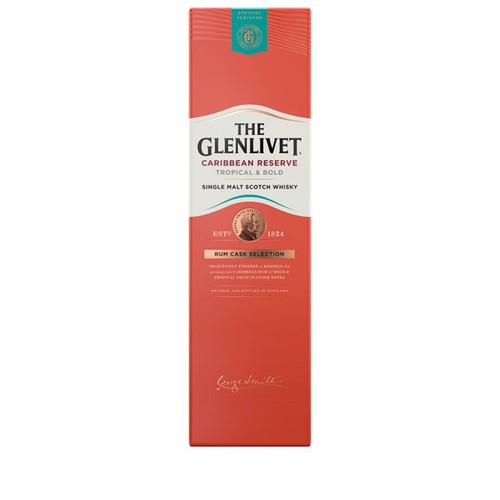 Whisky single malt Caribien Reserve alk. 40% obj. The Glenlivet 700 ml