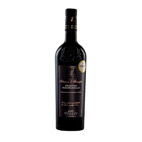 Wino włoskie czerwone wytrawne SL Primitivo Susumaniello alk. 14,5% obj. Cantine Sgarzi Luigi 750 ml