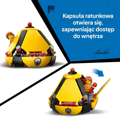 Zestaw konstrukcyjny City Helikopter straży przybrzeżnej 60503 LEGO 1 sztuka