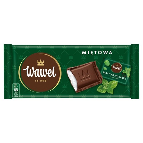 Czekolada Miętowa Wawel 90 g