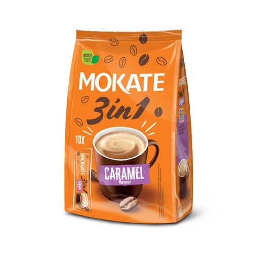 Kawa 3w1 o smaku karmelu Mokate 170 g