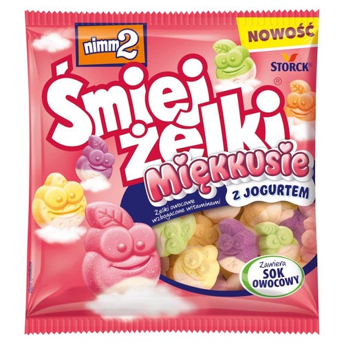 Śmiejżelki Miękkusie z jogurtem nimm2 90 g