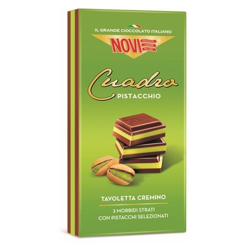Czekolada Cuadro Pistacchio Novi 110 g