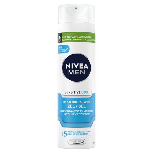 Żel do golenia Sensitive Cool NIVEA MEN 200 ml