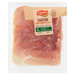 Szynka Serrano dojrzewająca 12 miesięcy Espuna 80 g