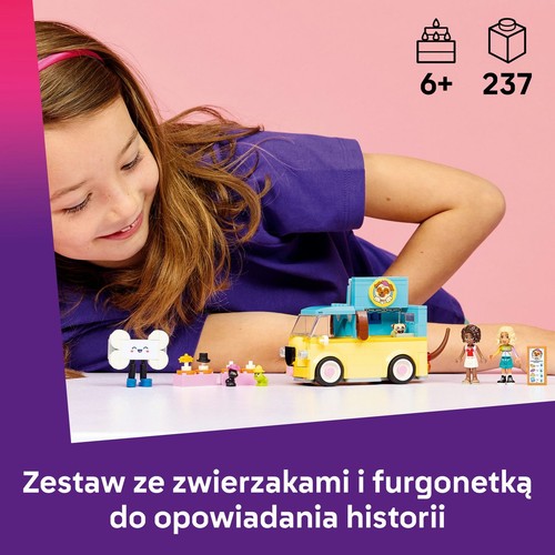 Zestaw Friends Furgonetka z akcesoriami dla zwierząt 42678 LEGO 1 sztuka