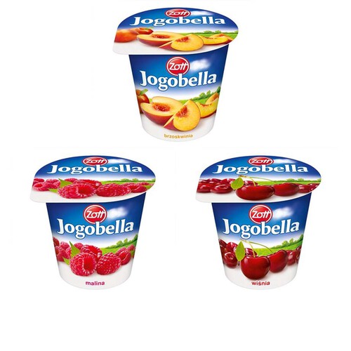Jogobella Jogurt owocowy mix smaków Zott 150 g
