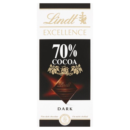 Wyśmienita czekolada ciemna 70% Lindt 100 g