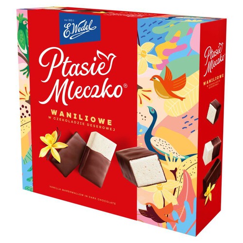 Ptasie Mleczko waniliowe Wedel 340 g