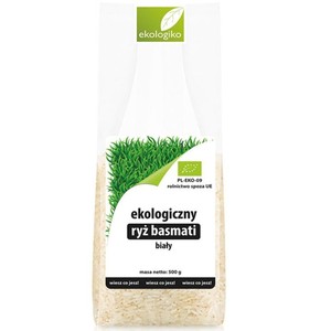 BIO Ekologiczny Ryż basmati biały  Ekologiko 500 g
