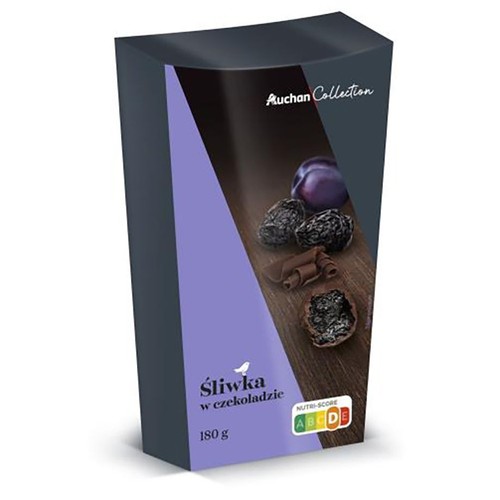 Śliwka w czekoladzie Auchan 180 g 