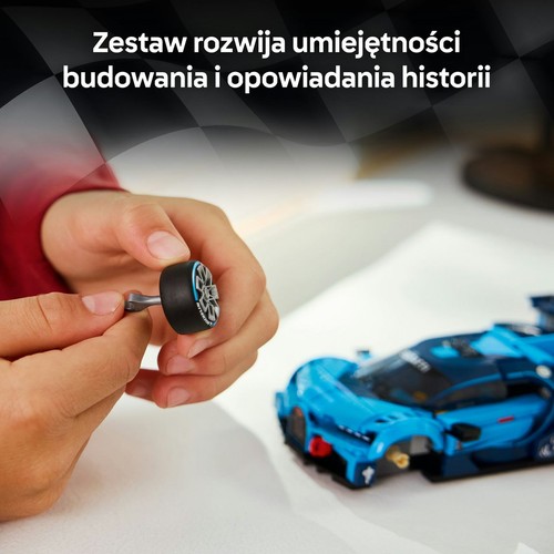 Speed Champions Hipersamochód sportowy Bugatti Vision Gran Turismo 77253 LEGO 1 sztuka