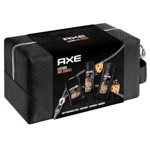 Zestaw męski Leather and Cookies z kosmetyczką Axe zestaw