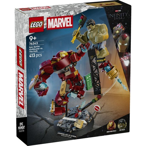 Marvel Epicka bitwa: Hulkbuster kontra Hulk 76343 LEGO 1 sztuka