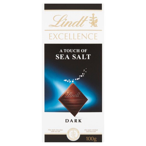 Czekolada gorzka z solą morską Lindt 100 g