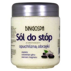Sól do stóp ze skłonnościami: opuchlizna. obrzęki BINGOSPA 550 g