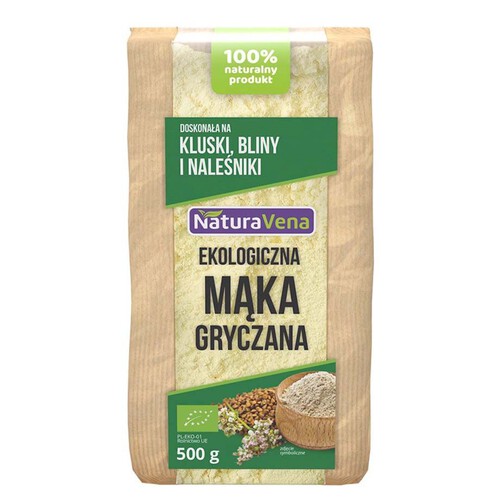 BIO Mąka gryczana NaturAvena 500 g