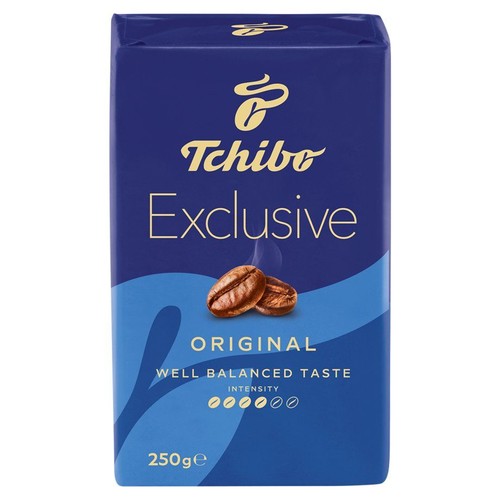 Exclusive Kawa palona mielona Tchibo 250 g