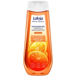 Żel pod prysznic pomarańcza i drzewo sandałowe Luksja 500 ml