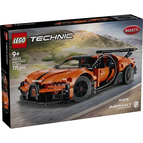 Technic Hipersamochód Bugatti Chiron Pur Sport 42222 LEGO 1 sztuka