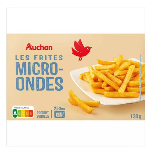 Frytki do mikrofali Auchan 130 g