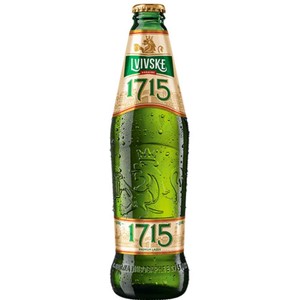 Piwo jasne typu lager 1715 4.7% Lwowskie 450 ml